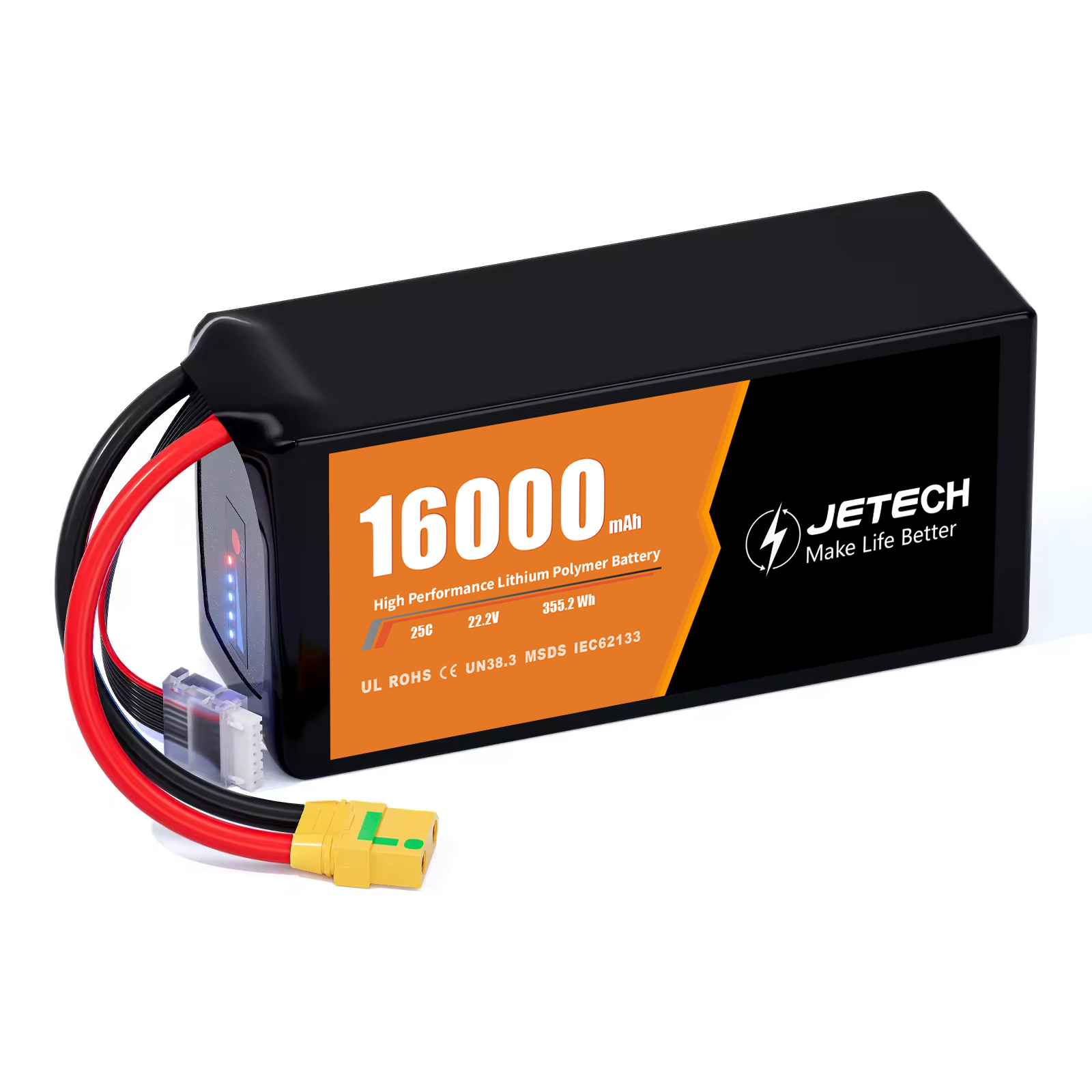 25C 50C الزراعية العسكرية FPV الطائرة بدون طيار بطارية 6000mah 10000mah 12000mah 35C RC بطاريات ليبو للطائرة بدون طيار FPV